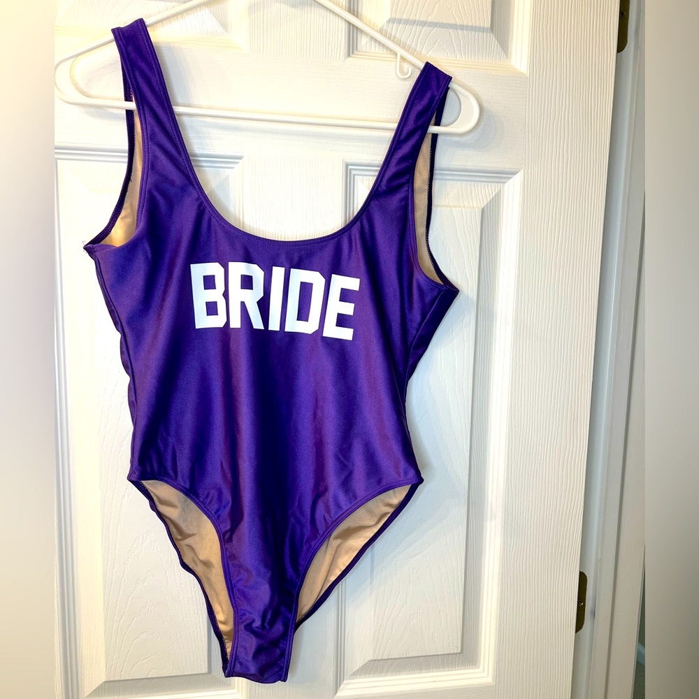 Bride 1-piece Swimsuit. Size Medium